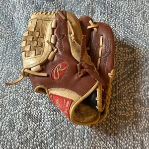 ⚾️ Rawlings men’s Brown and Tan Leather Baseball Glove (12 inches)